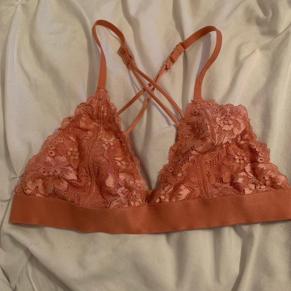 COTTON ON Orange Lace Bralette